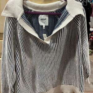 Aerie Chenille Polo Sweater NWTS